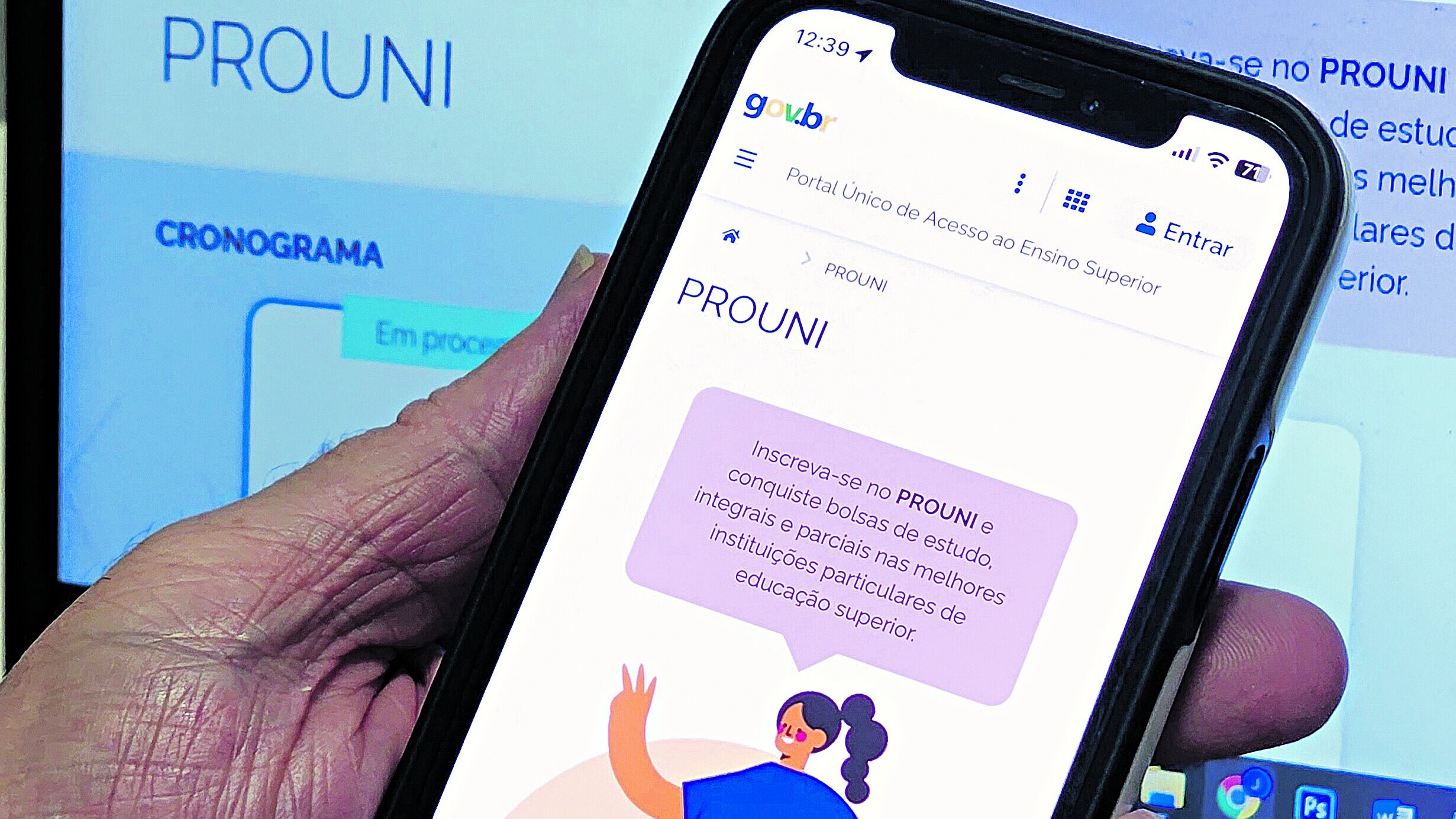 A oferta de bolsas por município e cursos pode ser acessada na página do Prouni.