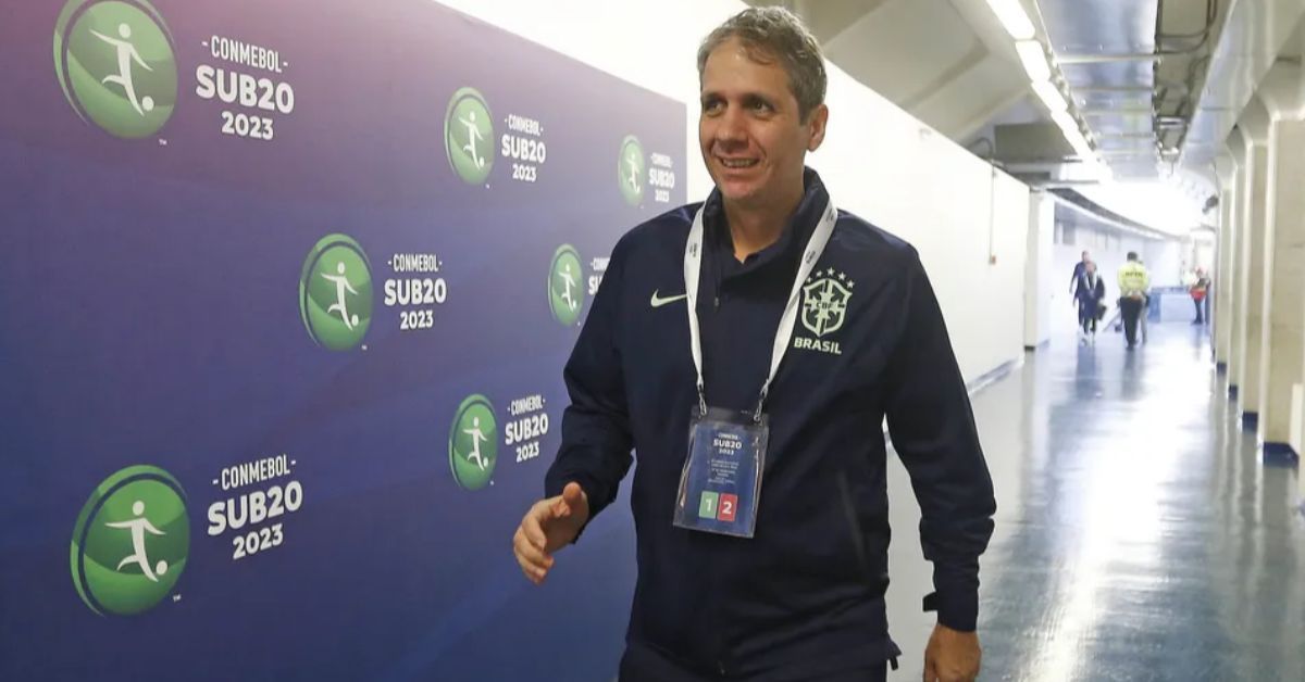 Presidente da FPF e vice da CBF, Ricardo Gluck Paul