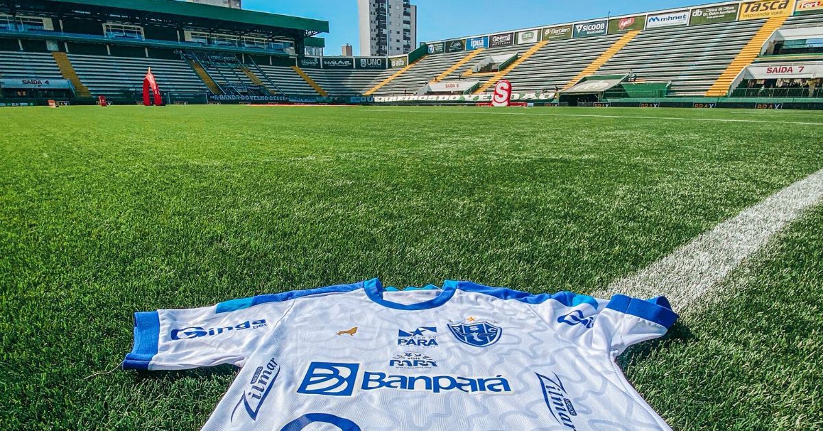 Paysandu em campo na Série B