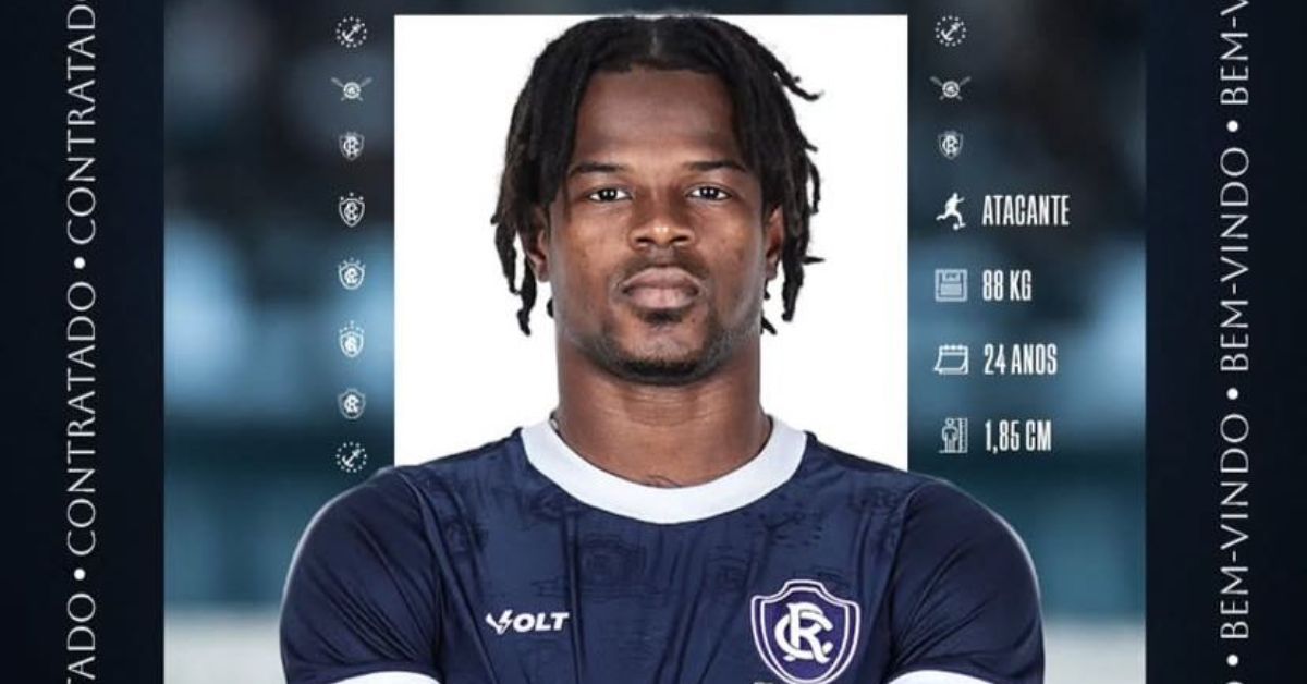Clube do Remo reforça ataque com a contratação do atacante Eduardo Melo para a Série B