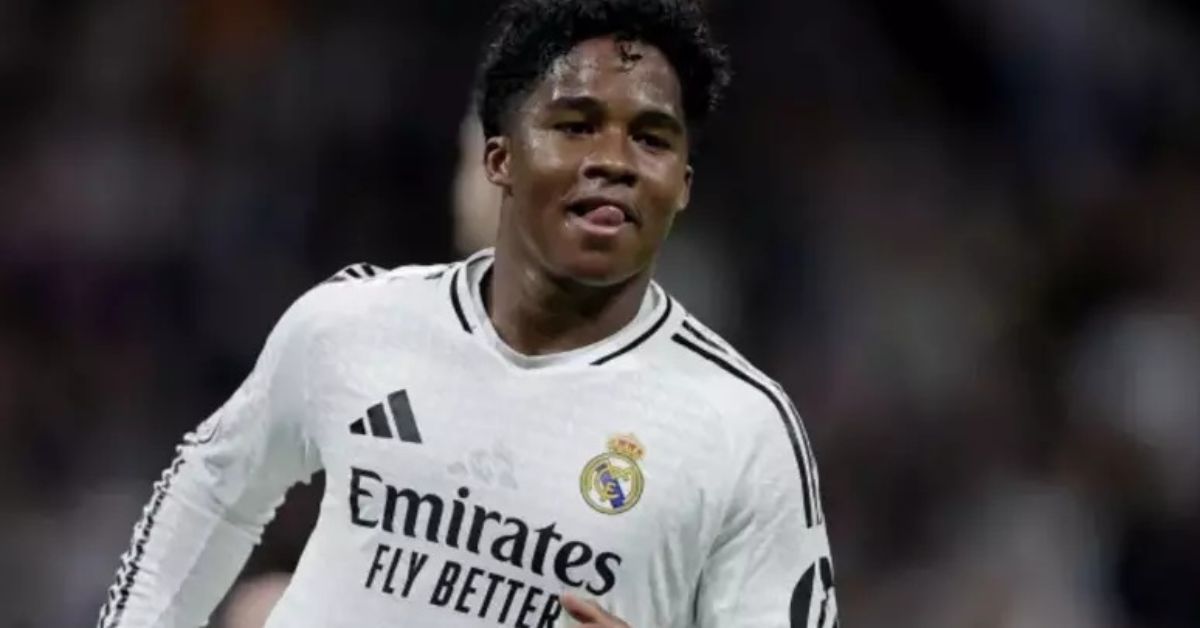 Endrick, atacante do Real Madrid