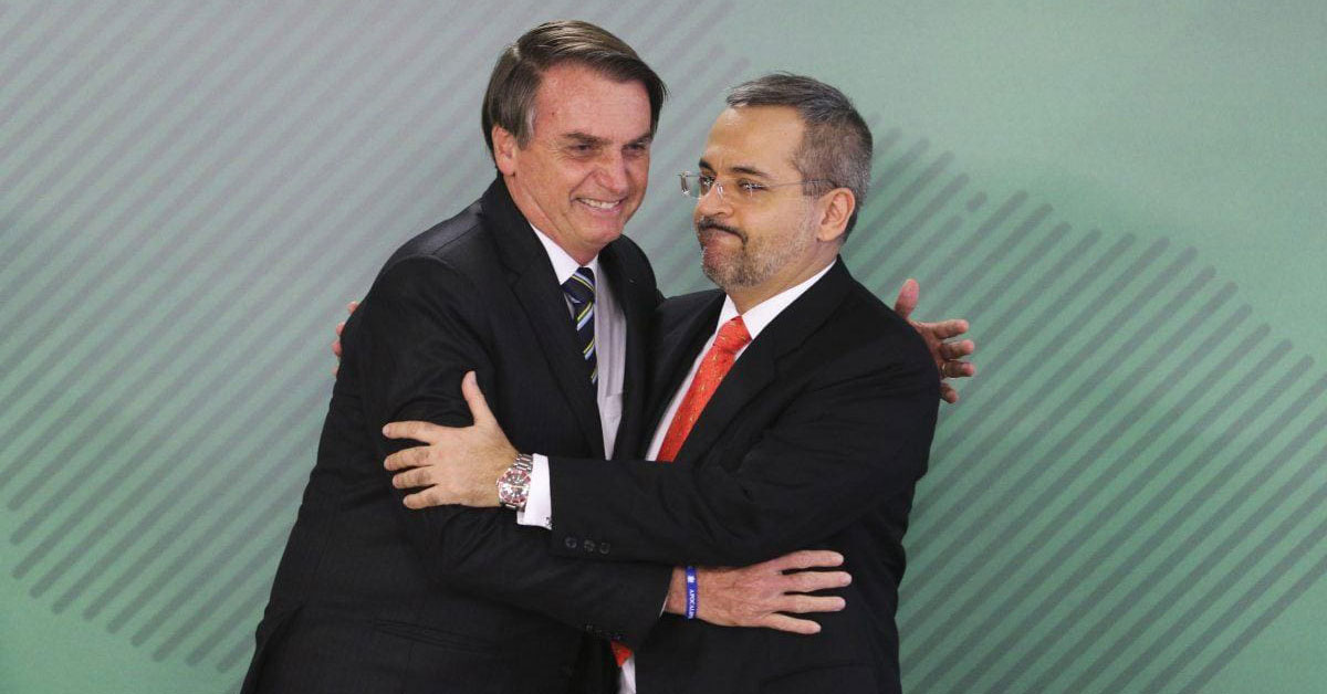 Abraham Weintraub foi ministro da Educação do ex-presidente Jair Bolsonaro.
