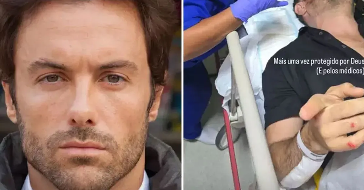 Dois anos após grave atropelamento, o ator sofreu novo acidente