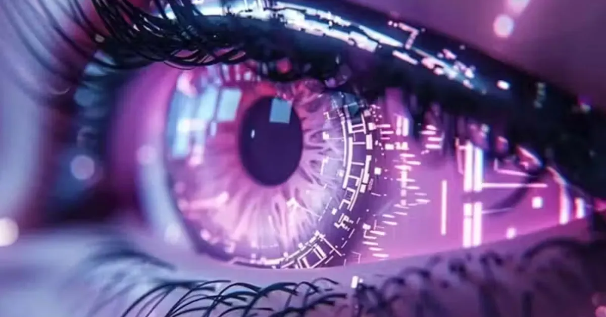 O chip devolve a visão através de micro câmeras