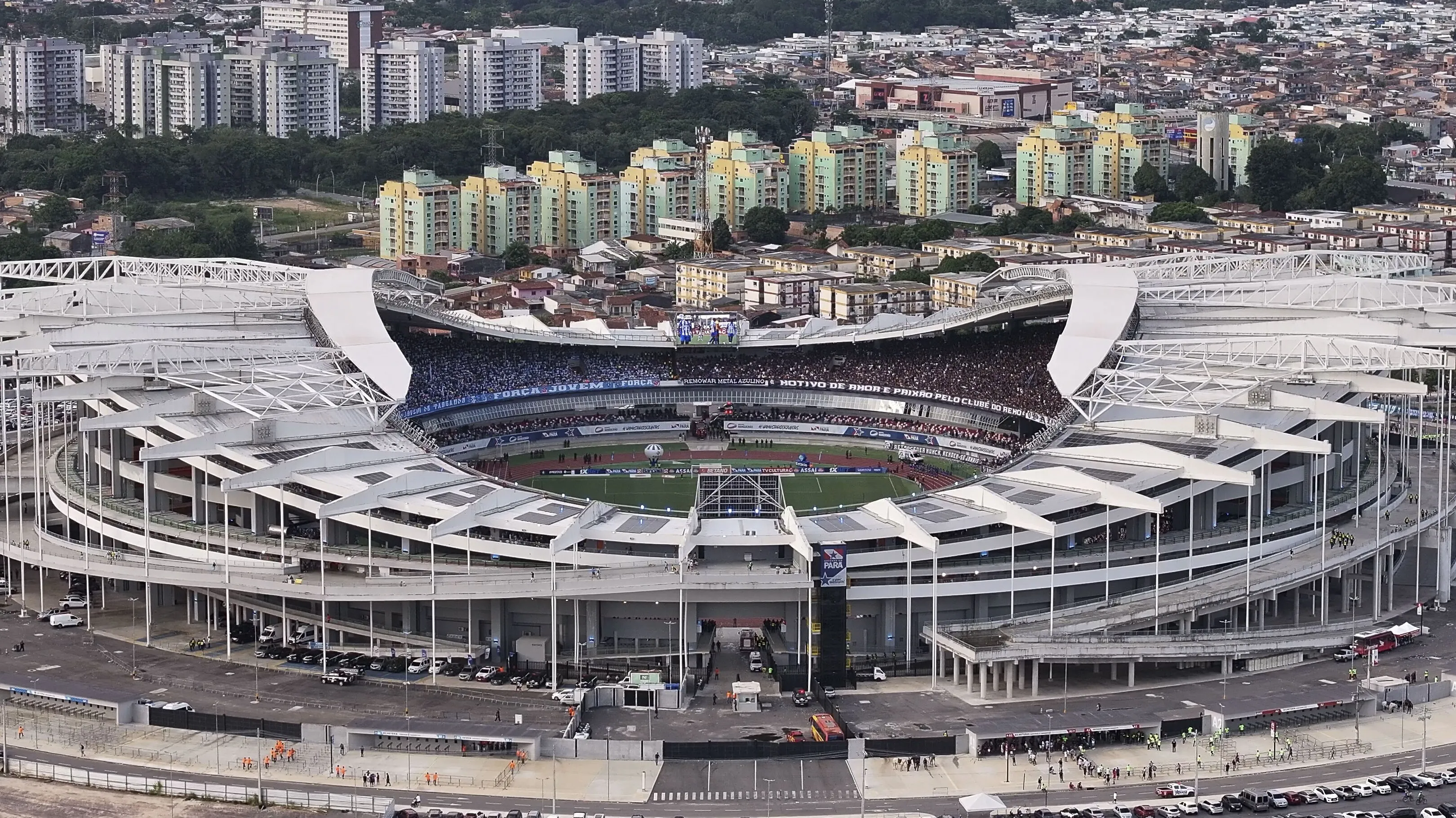 Estádio do Mangueirão será palco de grandes jogos em 2026.