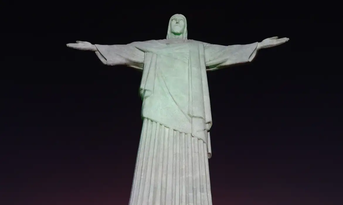 Cristo Redentor, no Rio de Janeiro (RJ)