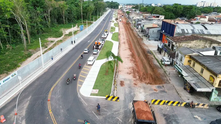 Nova Rua da Marinha terá interdição para execução de obras.
