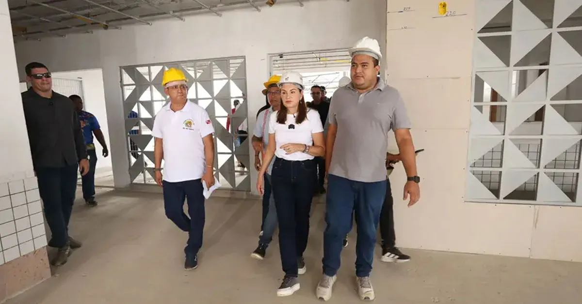 Vice-governadora acompanha obras de infraestrutura educacional no Marajó