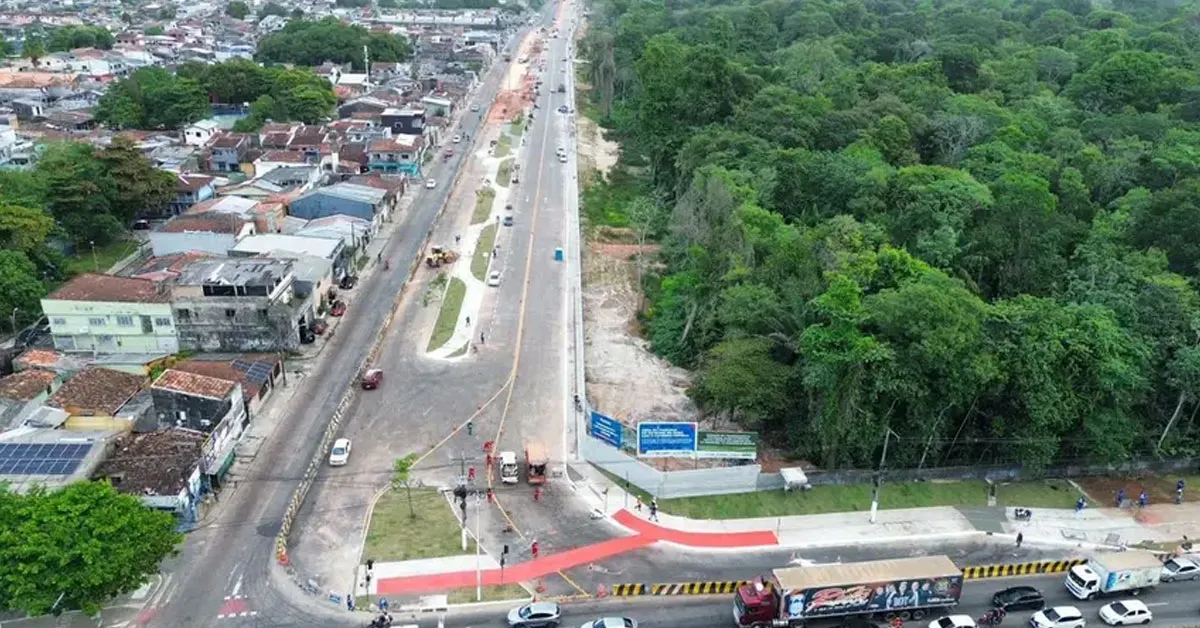 Primeira fase da interdição na Rua da Marinha segue até 9 de setembro e integra o projeto do novo corredor viário que ligará à Avenida Centenário