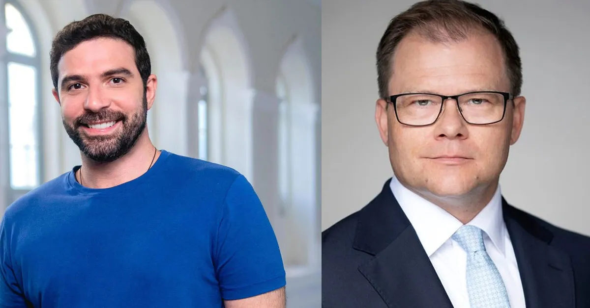 Prefeito de Belém Igor Normando e ministro do Meio Ambiente da Alemanha Carsten Schneider