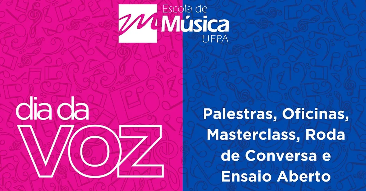 A programação terá palestras, oficina, masterclass, roda de conversa e ensaio aberto,