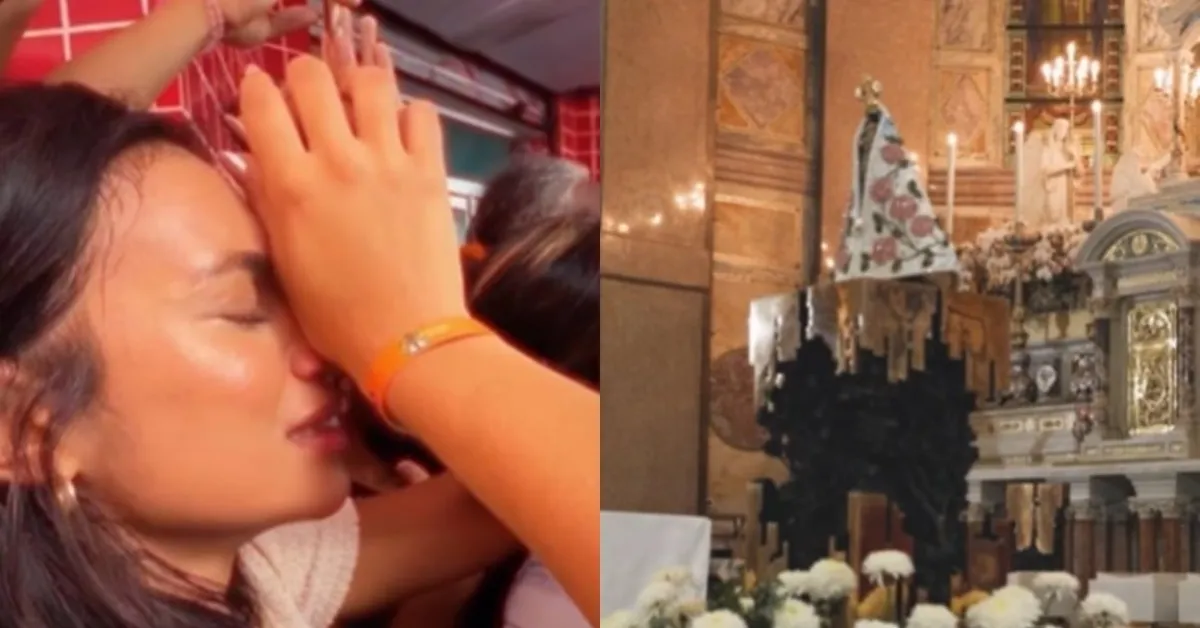A ex-BBB Alane Dias retornou às suas raízes em Belém, no Pará, para celebrar o tradicional Círio de Nazaré ao lado de seu namorado, Francisco Gil.