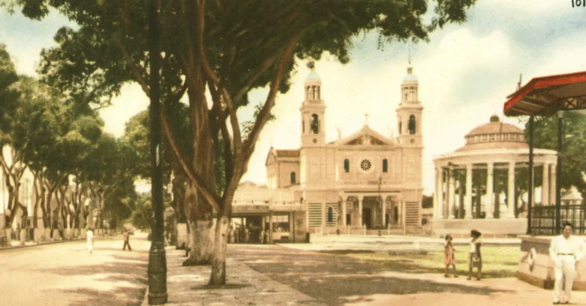 Largo de Nazaré, ano desconhecido - Biblioteca do IBGE