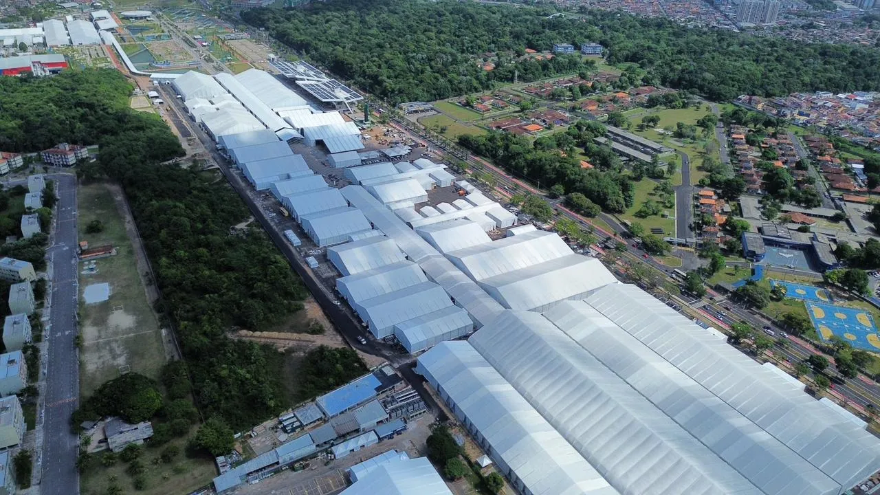 Estrutura temporária 100% reutilizável para grandes eventos