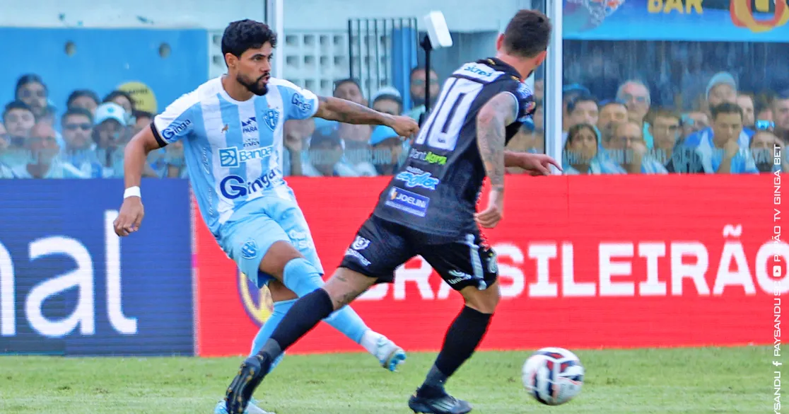Lateral, assim como todos que estavam na Curuzu, ficou na bronca
