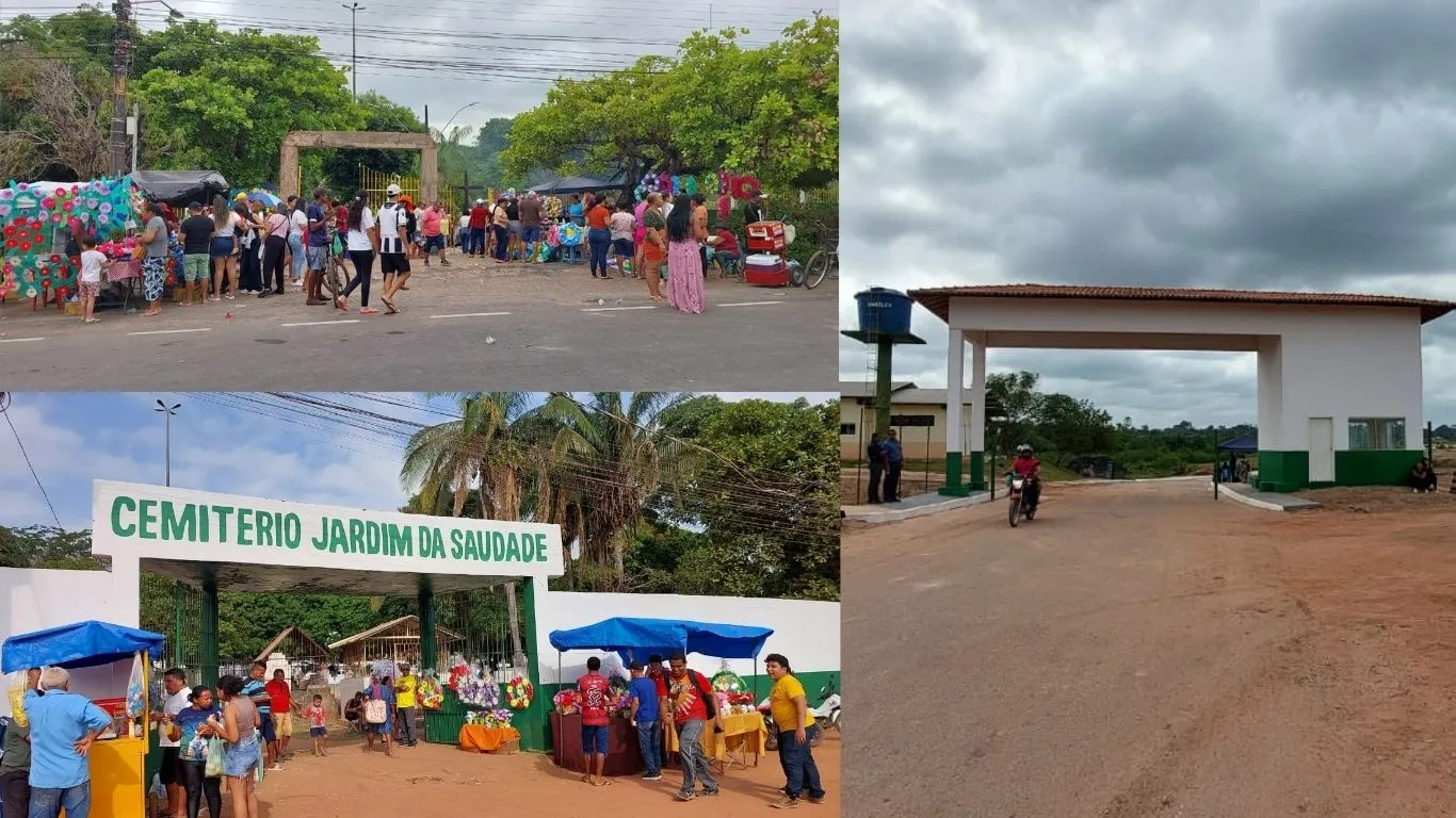 O Dia de Finados, celebrado neste sábado (2), é marcado por fé, emoção e demonstrações de saudade nos cemitérios de Marabá.