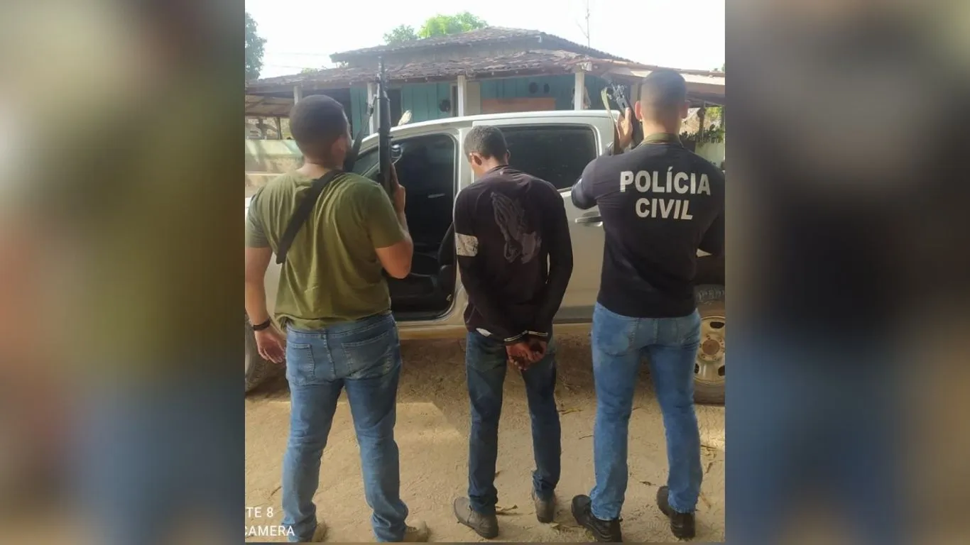 Ricardo Oliveira dos Santos é investigado por envolvimento no duplo latrocínio ocorrido em junho de 2025