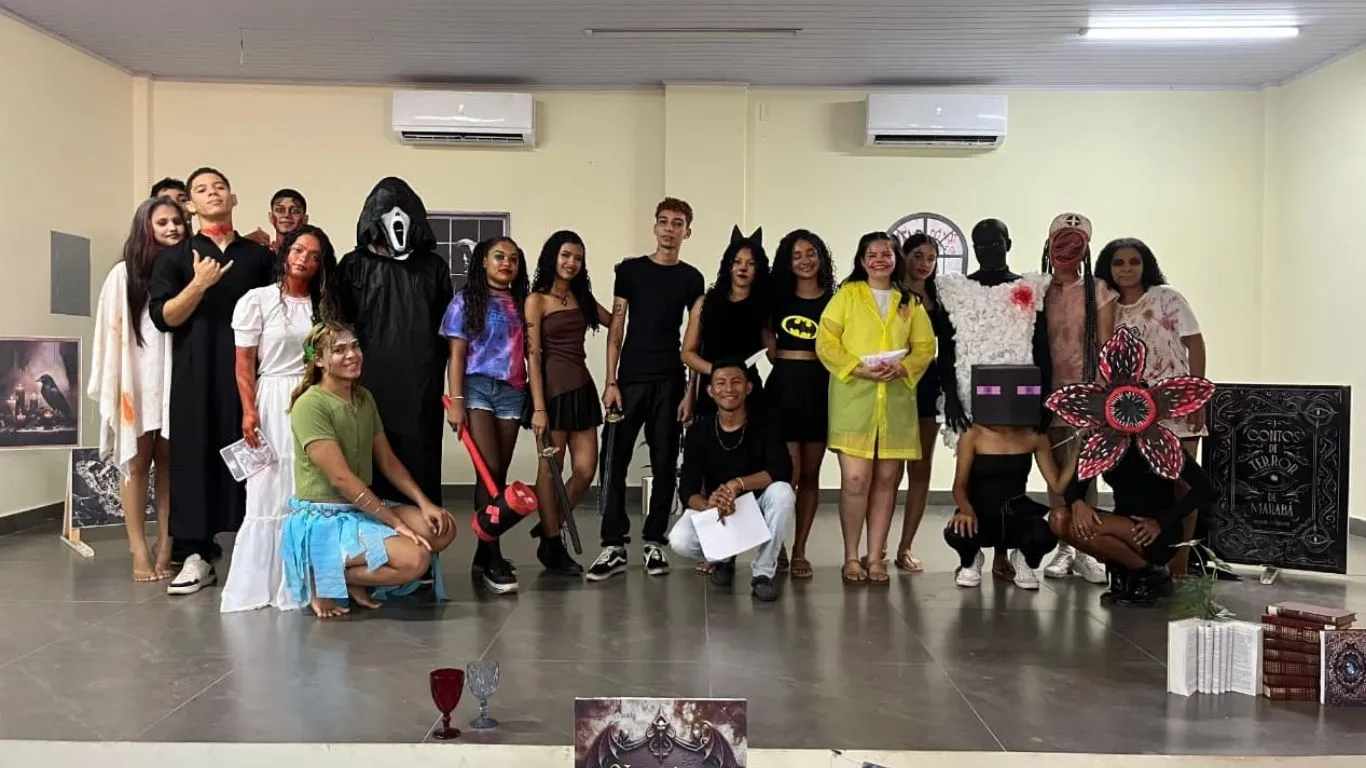 Estudantes do ensino médio da Escola Estadual de Ensino Integral Dr. “Gabriel Sales Pimenta”, mergulharam no universo das lendas e dos contos de terror brasileiros.