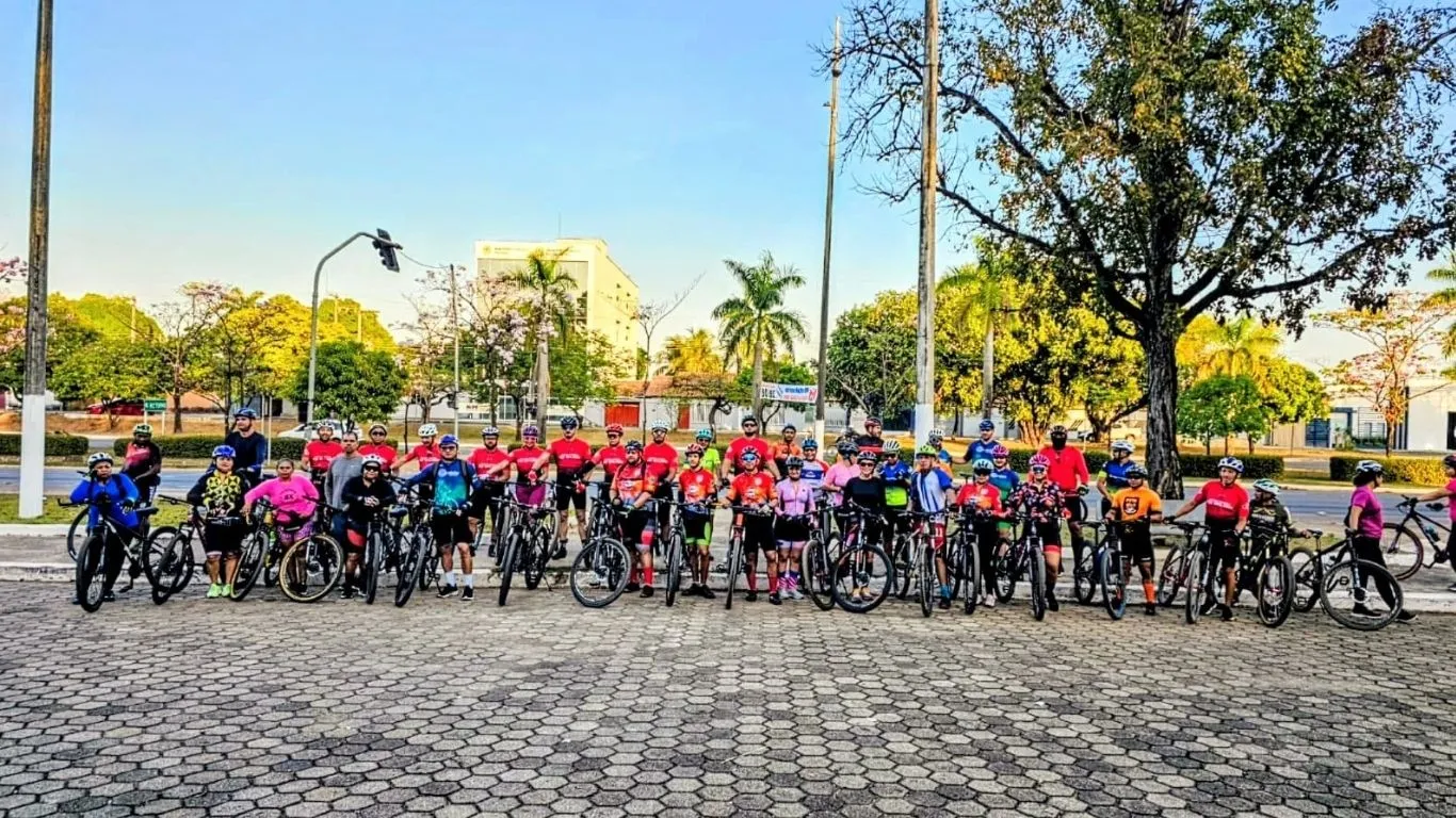 O trajeto começou em frente ao Hemopa, às margens da BR-230, no núcleo Cidade Nova, e encerrou no balneário do Vavazão, no bairro Independência.