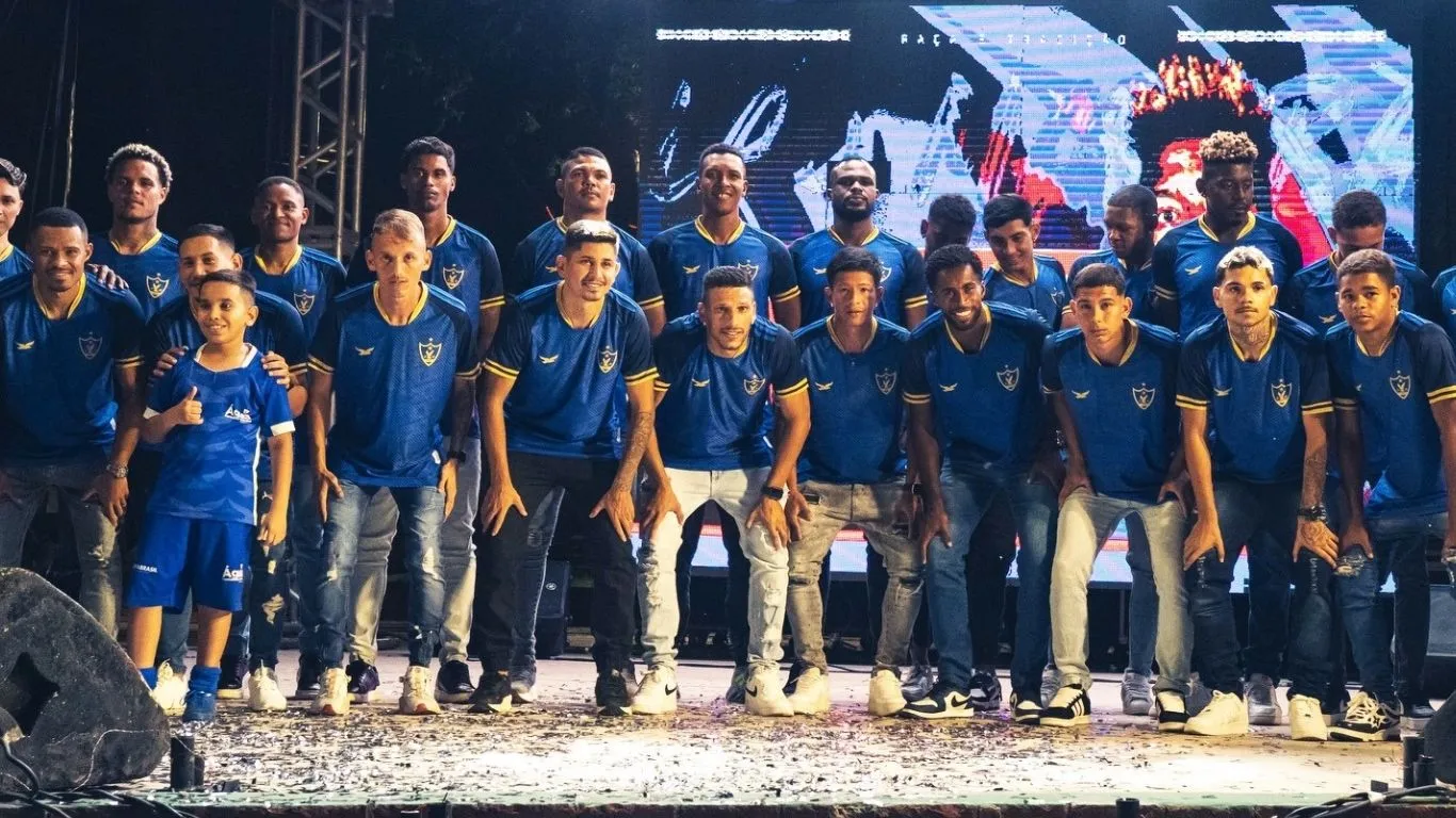 O "Azulão Marabaense" apresentou um grupo robusto para a próxima temporada
