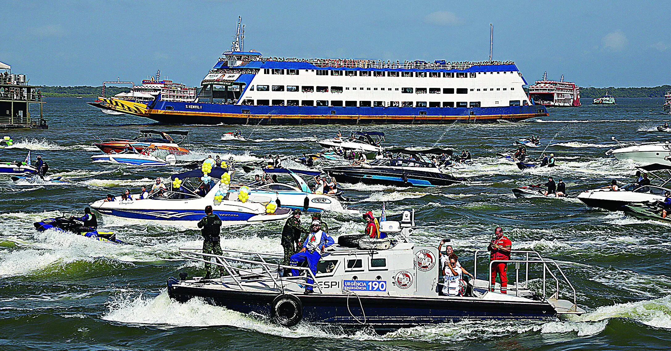 Círio Fluvial é considerado uma das procissões mais bonitas da festa de Nazaré