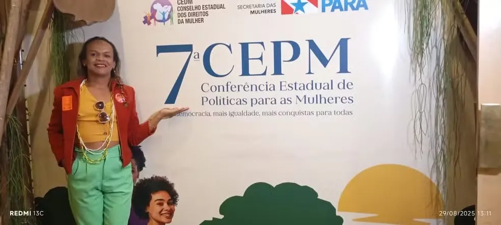À frente da Associação Vozes da Diversidade, Adiara Pereira articula ações sociais com lideranças culturais e políticas, promove cidadania, saúde, assistência social e combate à violência de gênero na região oeste do Pará.