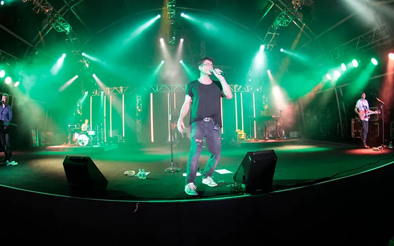SHow do A-ha em Barcarena em 2015