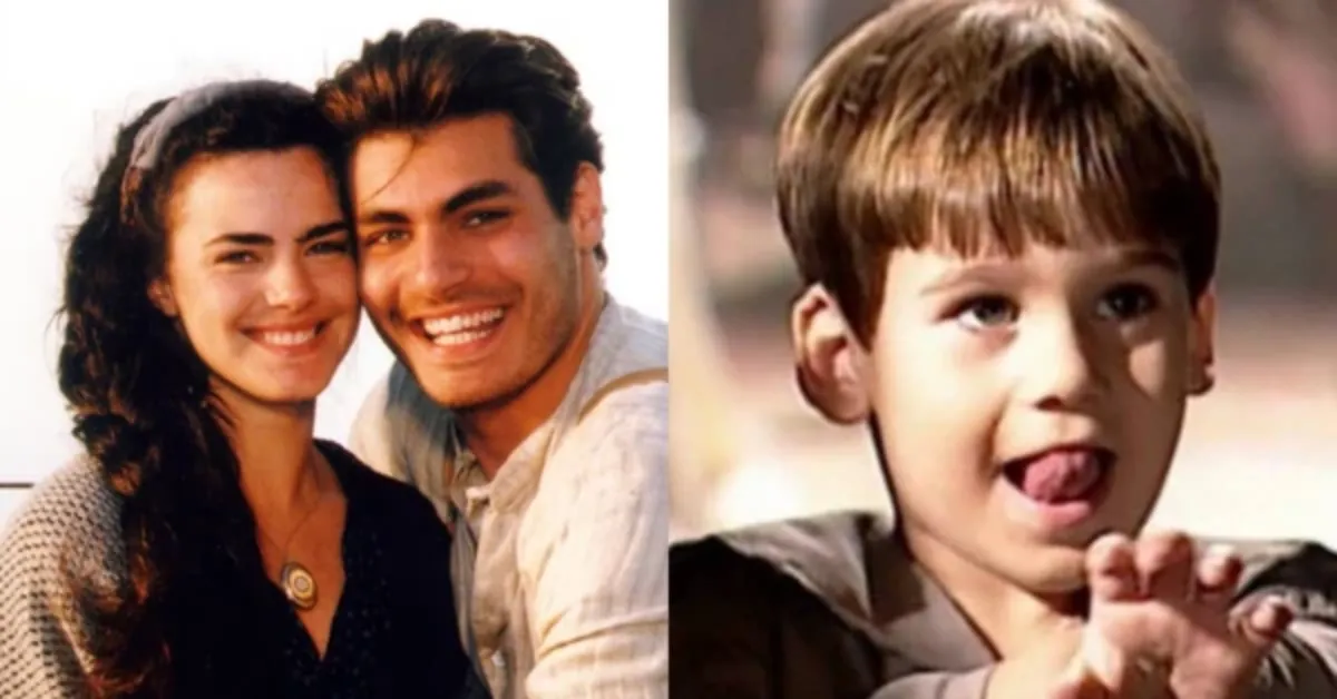 Filho de Ana Paula Arósio em Terra Nostra