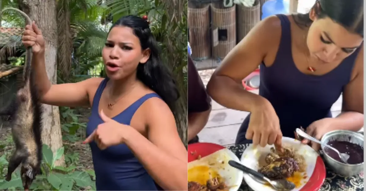 Paraense explica que prato é comum em comunidades tradicionais da região.