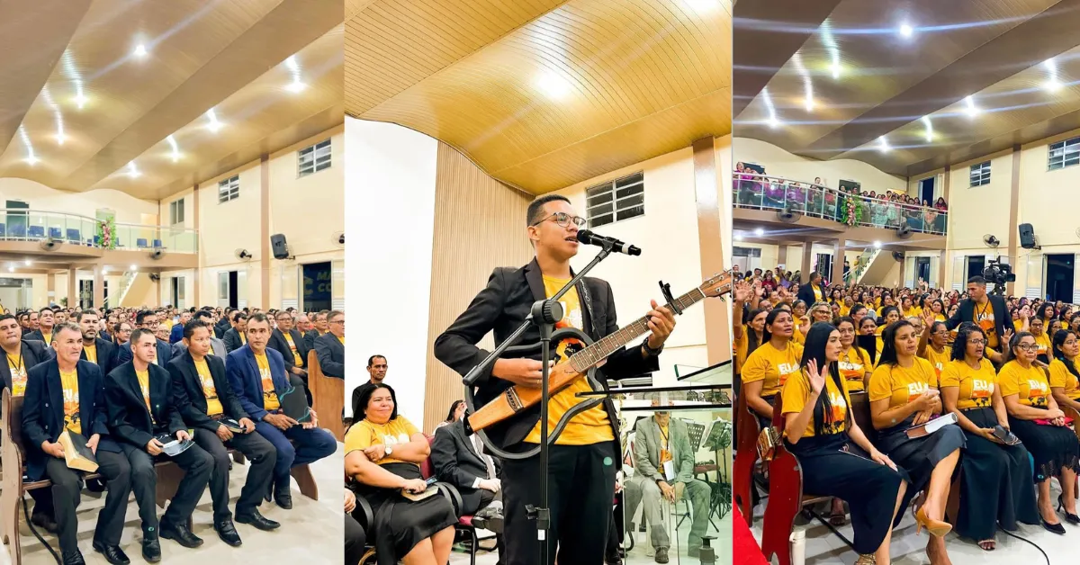 VI Congresso Unificado da Assembleia de Deus em Santa Luzia do Pará, com Wilian Nascimento e Lilia Paz, de 23 a 26 de outubro.