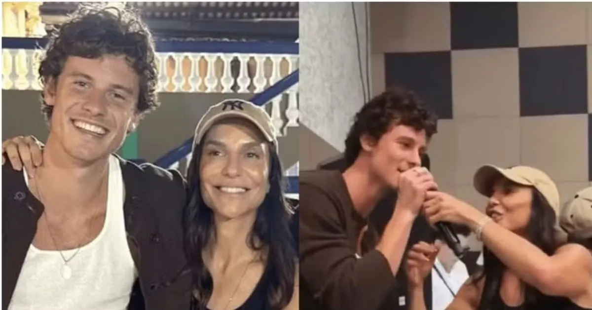 Shawn Mendes se hospedou na casa de Ivete