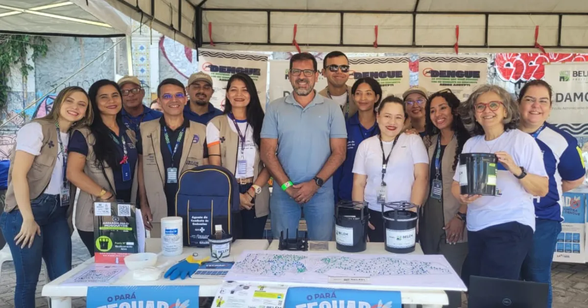 Ministério da Saúde promove Dia D de combate ao Aedes aegypti no Pará com foco na prevenção de arboviroses