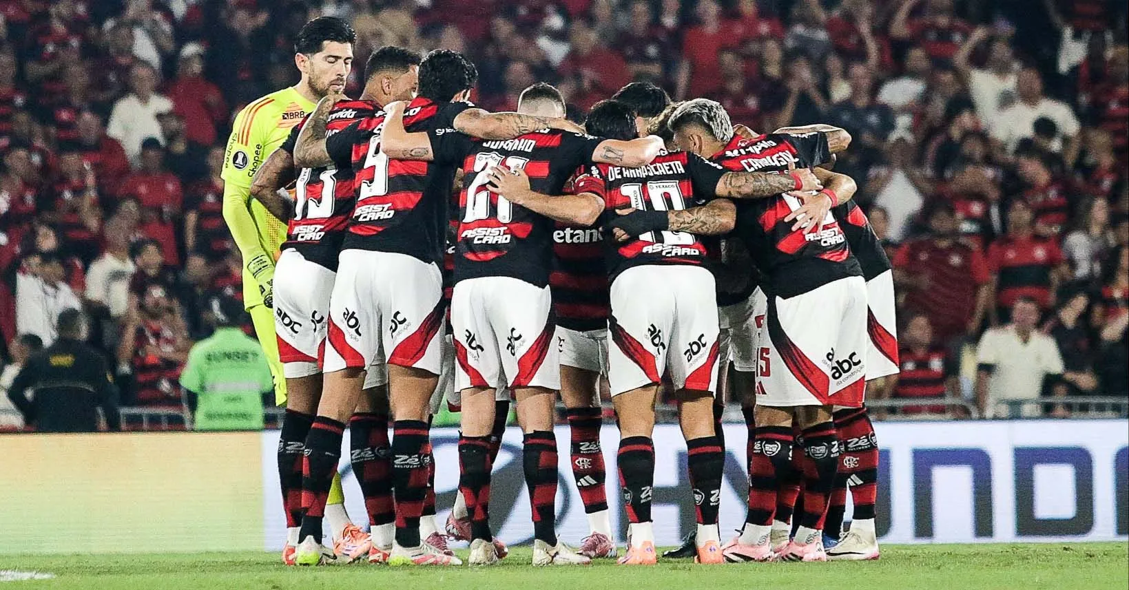 Agora, o desafio do Flamengo vai ser na Argentina.
