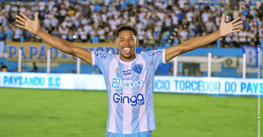 Atacante é o destaque do Paysandu, mesmo com o rebaixamento