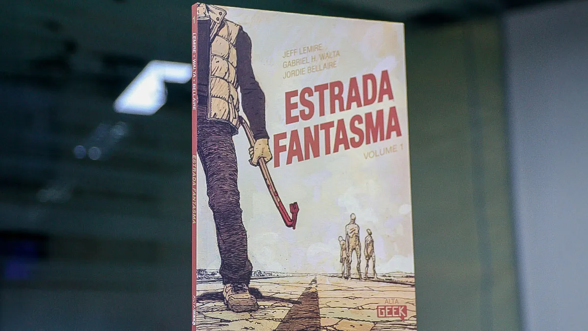 Uma perseguição interdimensional em “Estrada Fantasma” Vol. 1, obra indicada ao Eisner 2024.