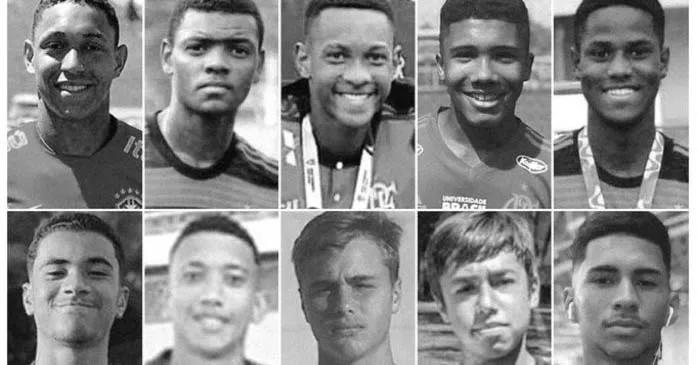 Ao todo, 10 atletas da base do Flamengo perderam a vida