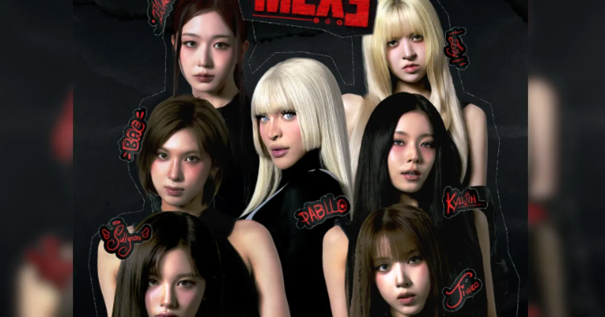 O NMIXX, formado por seis integrantes e administrado pela JYP Entertainment