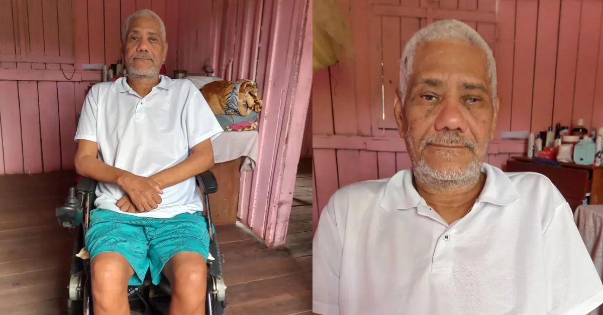 A cadeira de Seu Zé apresentou problemas no motor, que não pode ser substituído