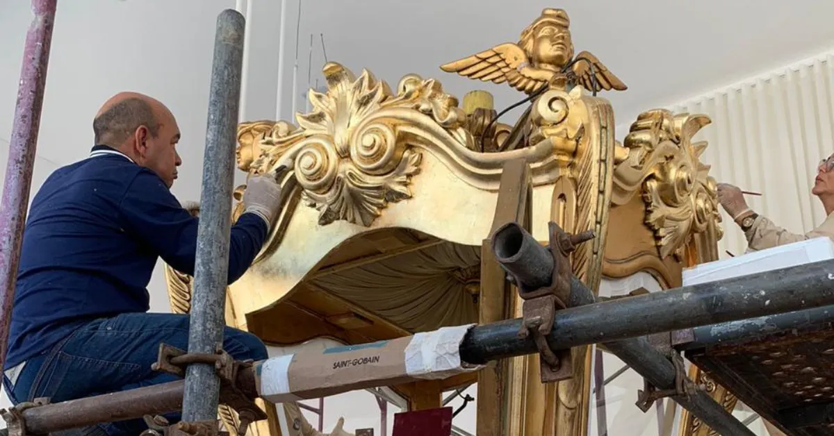 Tombada como Patrimônio Cultural de Natureza Imaterial, a Berlinda é reconhecida como um dos principais símbolos da festividade religiosa