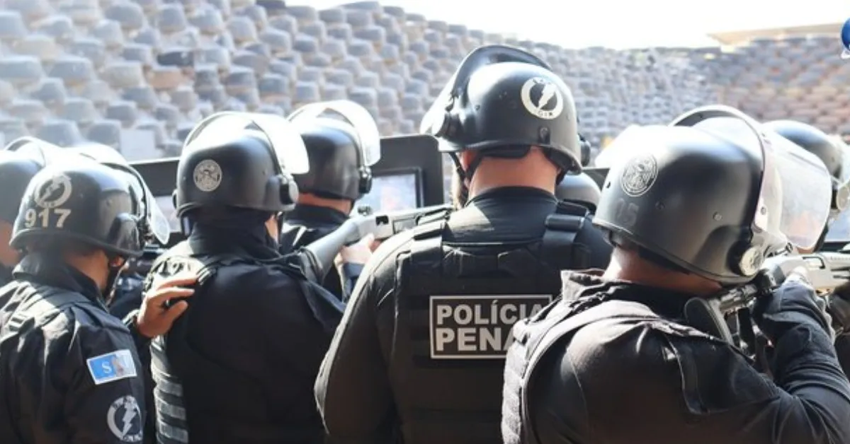 1.100 serão abertas para policiais penais do sexo masculino