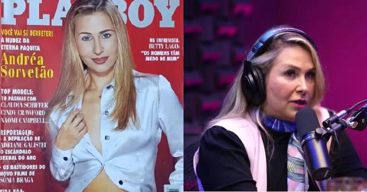 Logo após completar 18 anos, Andréa Sorvetão foi procurada pela revista Playboy, que fez vários convites para que ela realizasse um ensaio nu.
