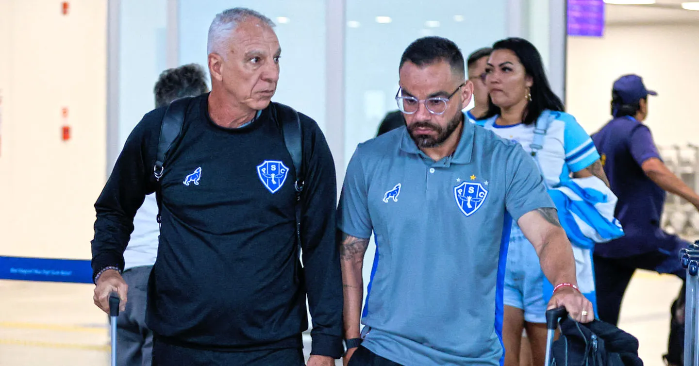 Treinador desembarca em Belém às 16h desta terça-feira (9)