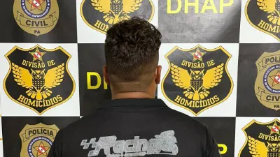 O suspeito foi apresentado pela PCPA