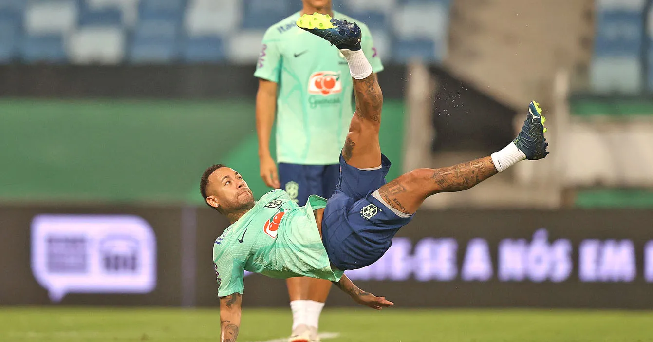 Atacante do Santos sentiu a coxa na última semana
