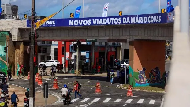 Viadutos são obras da COP30 já entregues