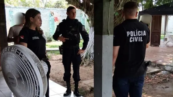 Policiais encontram local onde funcionava a clínica