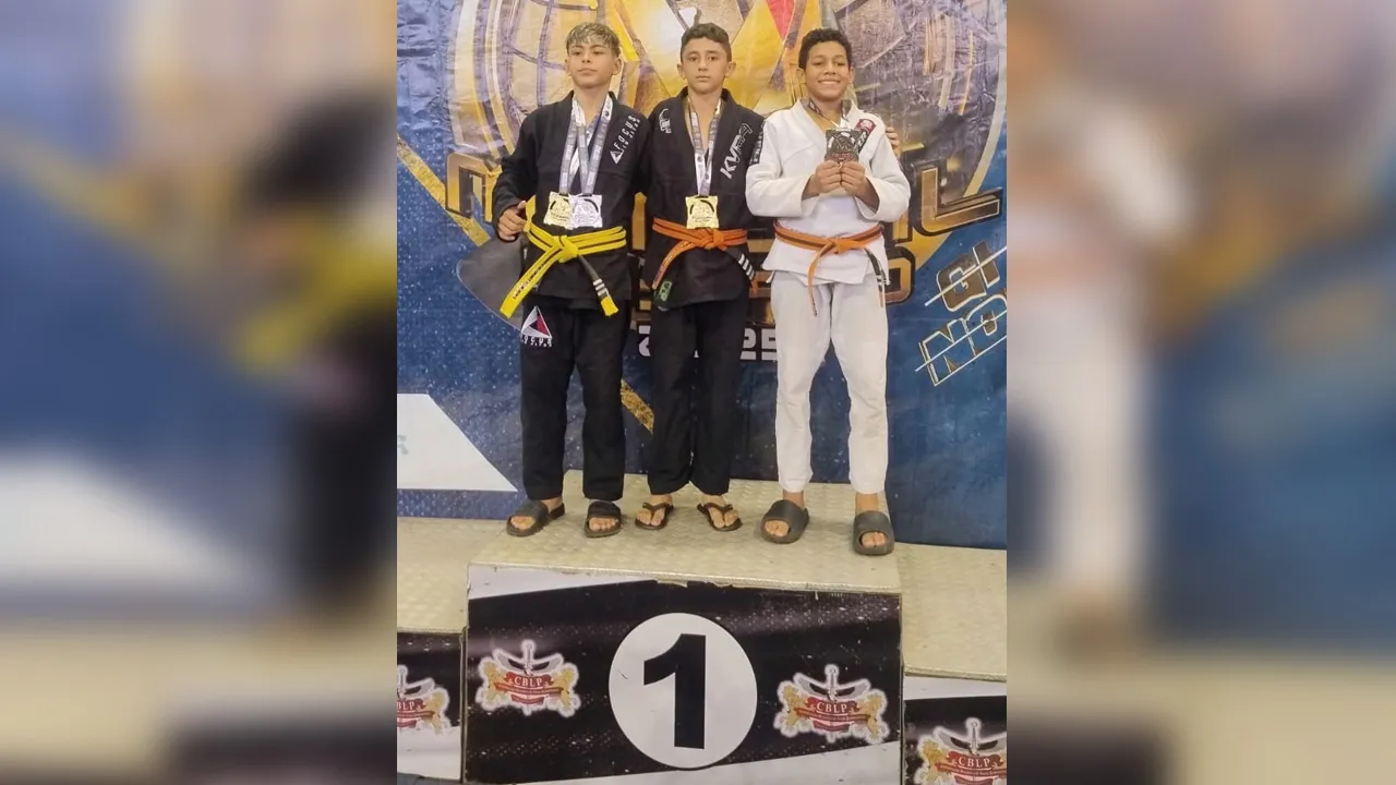 Isaac Muniz no lugar mais alto do pódio em mundial em Fortaleza