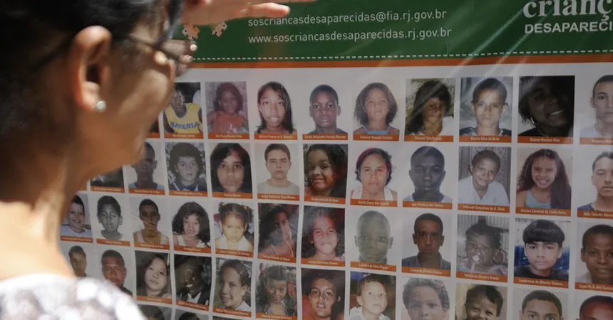 Brasil registra dados alarmantes de desaparecidos em 2025; levantamento também indica que 37.255 pessoas foram localizadas neste ano.