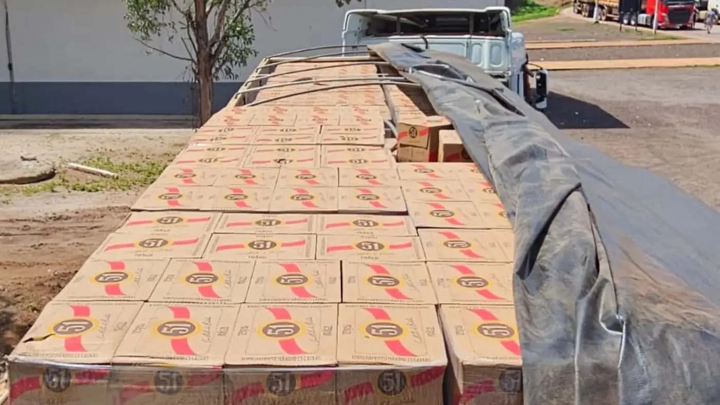 Foram mais de 33 mil cachaças apreendidas