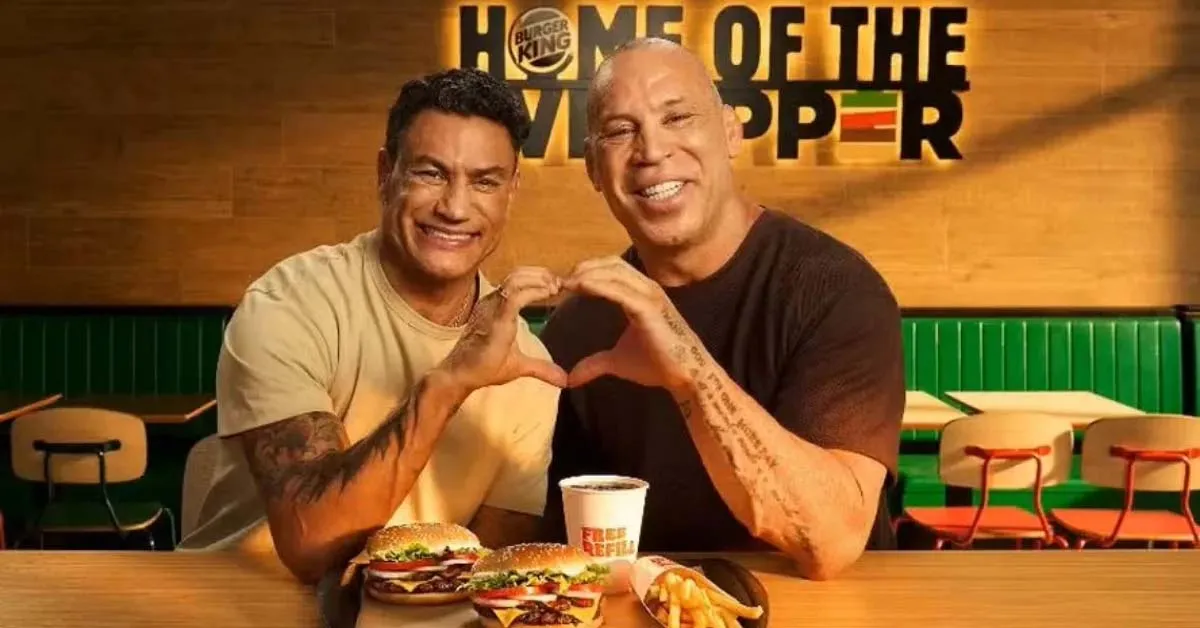 Ídolos brasileiros selaram a paz em um comercial